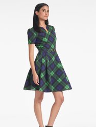 Nicolette Dress - Neo Tartan