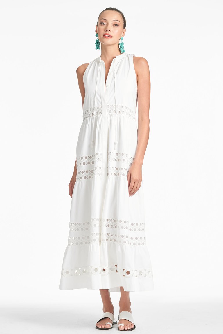 Positano Dress - White - White