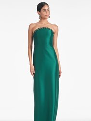 Preston Gown - Emerald