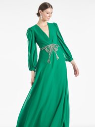 Ramsey Gown Dress - Malachite - Malachite