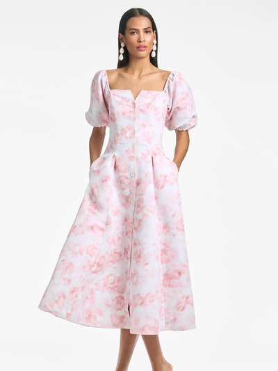 Sachin & Babi Shannon Dress - Blush Watercolor Floral - Final Sale product