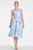 Tinsley Dress - Powder Azure Fields