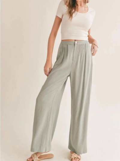 Sadie & Sage Botanical Linen Pants product
