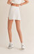 Elite Mini Skort In White