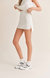 Elite Mini Skort In White