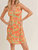 Floral Dress - Orange Multi