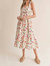 Fruit Salad Midi Dress In Multi - Multi