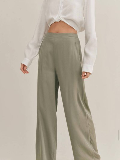 Sadie & Sage Lighthouse Pants In Olive product