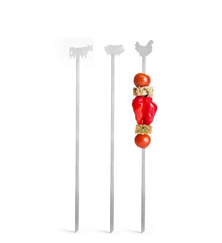 BBQ Meat Skewer, 3 Pcs