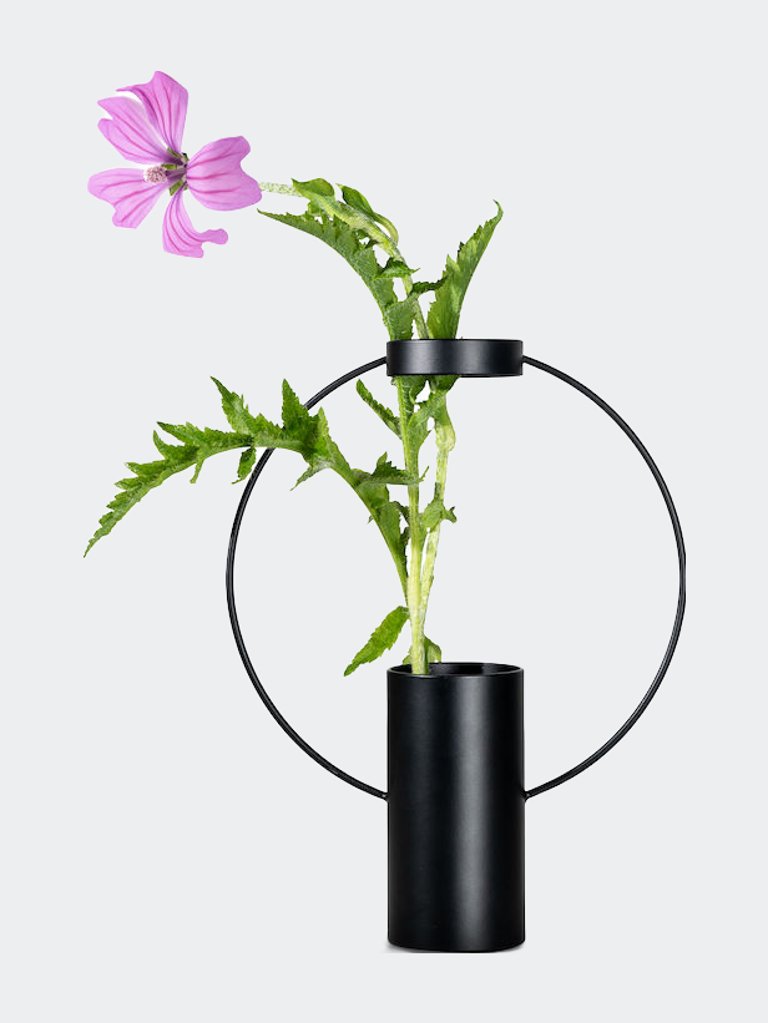 Moon Vase Small Black