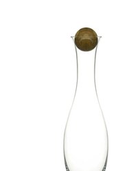 Nature Carafe/Bottle With Oak Stopper