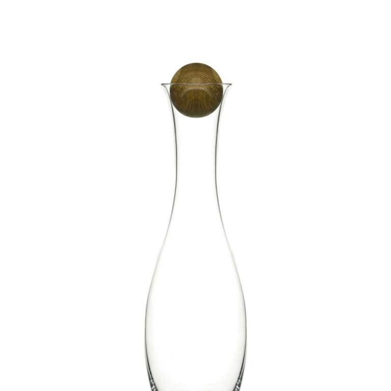 Nature Carafe/Bottle With Oak Stopper