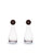 Nature Oil/Vinegar Bottles With Cork Stoppers, Set of 2 - Clear