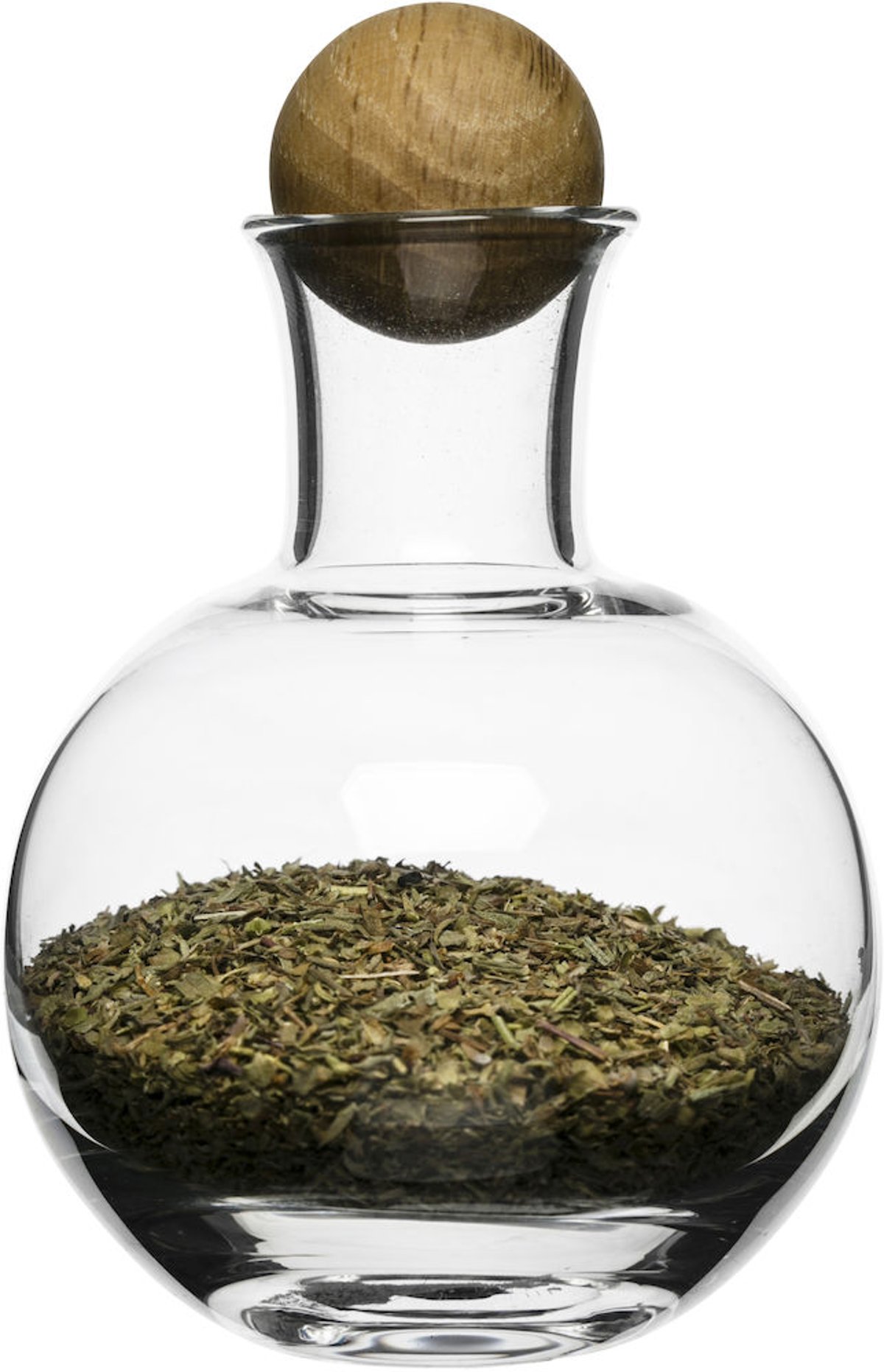 Sagaform, Oval Oak Spice & Herb Storage Bottle, Set of 2 - Zola