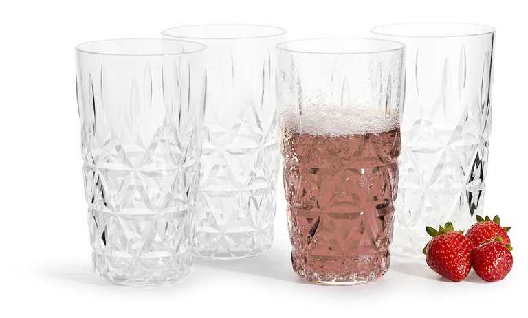 Sagaform by Widgeteer Picnic Tumbler, 4 Pack