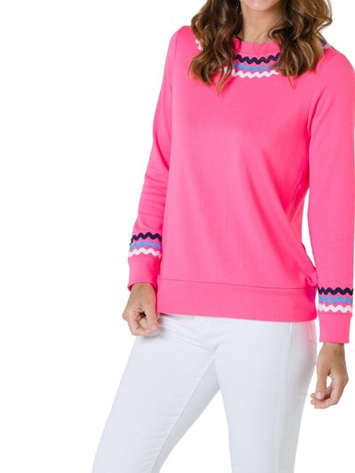 Sail to Sable Long Sleeve Top With Ric Rac product