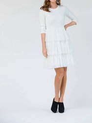 Sue Tulle Dress - Winter White
