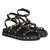 Alicia Black Sandals - Black