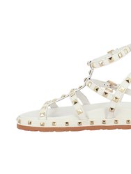 Alicia White Sandals