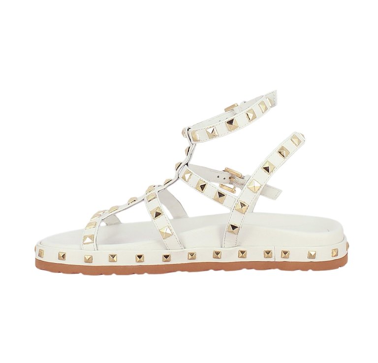 Alicia White Sandals