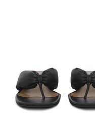 Amorina Black Sandals