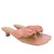 Amorina Pink Sandals - Pink