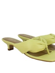 Amorina Yellow Sandals - Yellow