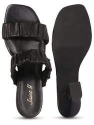 Ariana Black sandals