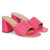 Bethany Heel Sandals - Hot Pink