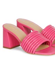 Bethany Hot Pink Sandal - Hot Pink
