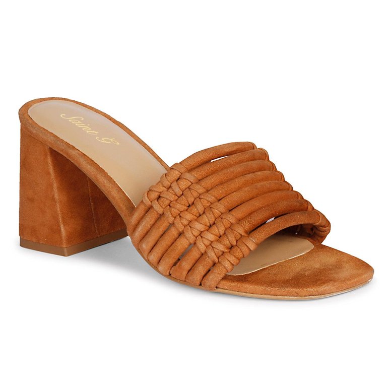 Bethany Suede Sandal - Cuoio - Cuoio