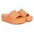 Betta Platform Sandal In Orange