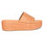 Betta Platform Sandal In Orange - Orange