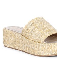 Betta - Platform Sandal - Natural