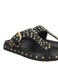 Boston Black Sandal