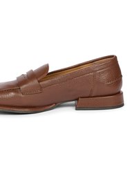 Carla Brown Penny Loafers - Brown