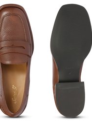 Carla Brown Penny Loafers