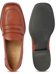 Carla Cuoio Penny Loafers