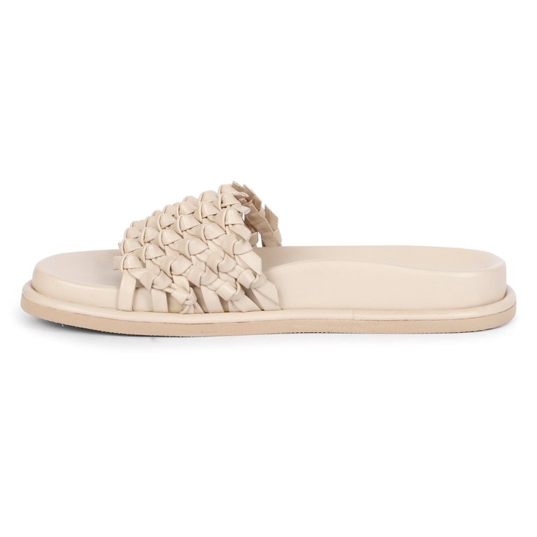 Caterina - Flat Sandals - Beige