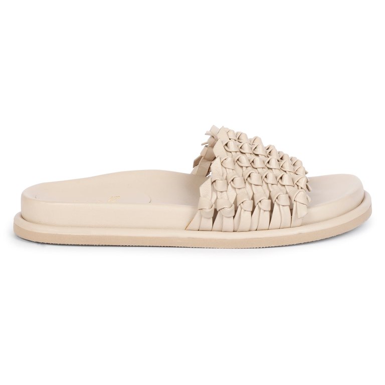 Caterina - Flat Sandals - Beige - Beige