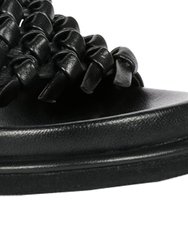 Caterina - Flat Sandals - Black