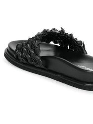 Caterina - Flat Sandals - Black