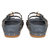 Chloe Denim Leather Sandals