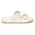 Chloe Flat Sandals - White