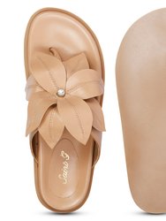 Claudia Nude Sandals