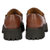 Donna Leather Brown Loafers