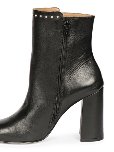 Saint G Fia Black Leather Ankle Boots product