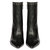 Fia Black Leather Ankle Boots