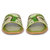 Giorgia - Flat Sandals - Multi Green