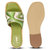 Giorgia - Flat Sandals - Multi Green